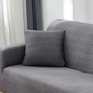 Housse de coussin Motif moucheté · Gris