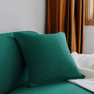 Housse de coussin Tissu cloqué Imperméable · Vert sapin
