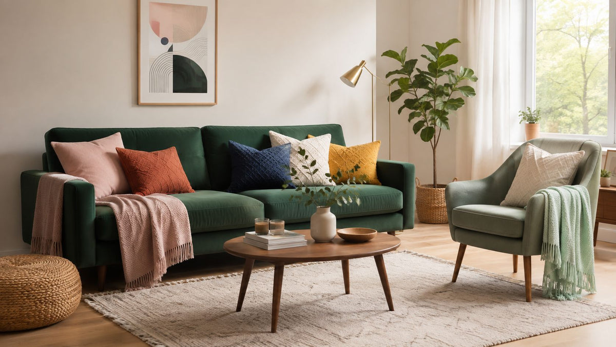 10 couleurs qui vont avec le vert pour un intérieur réussi