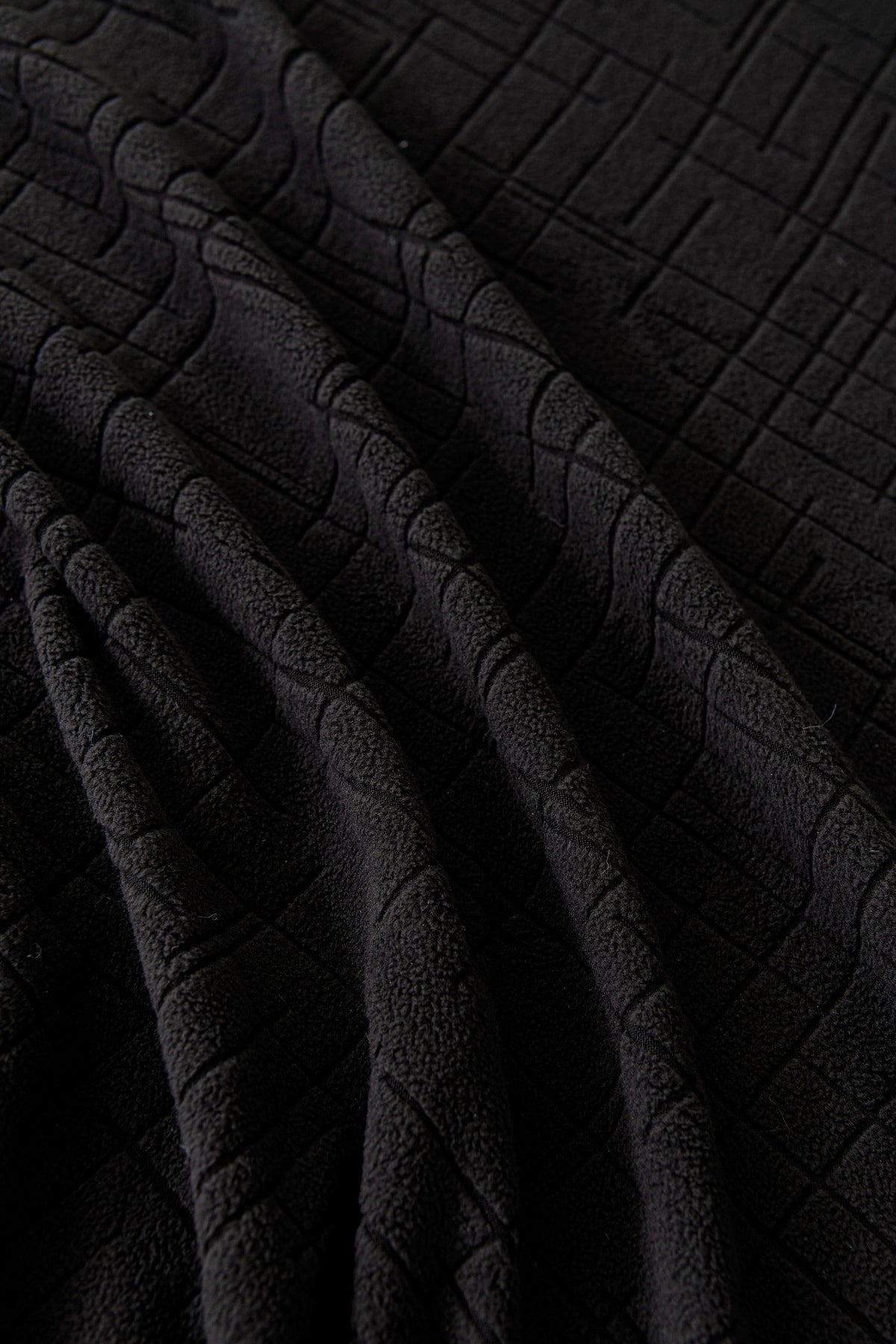 Housse de canapé Arquette · Noir intense · Extensible (vue 7)