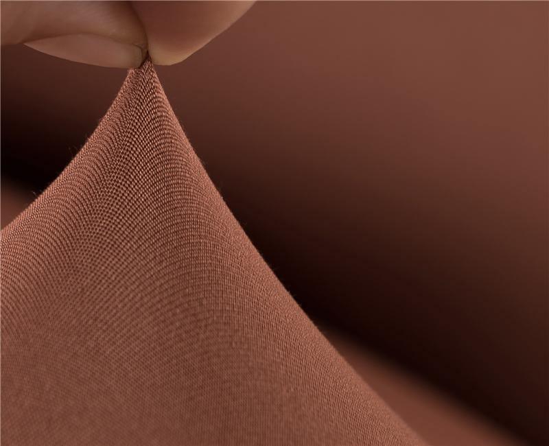 Housse de canapé Unie · Acajou · Extensible (vue 5)