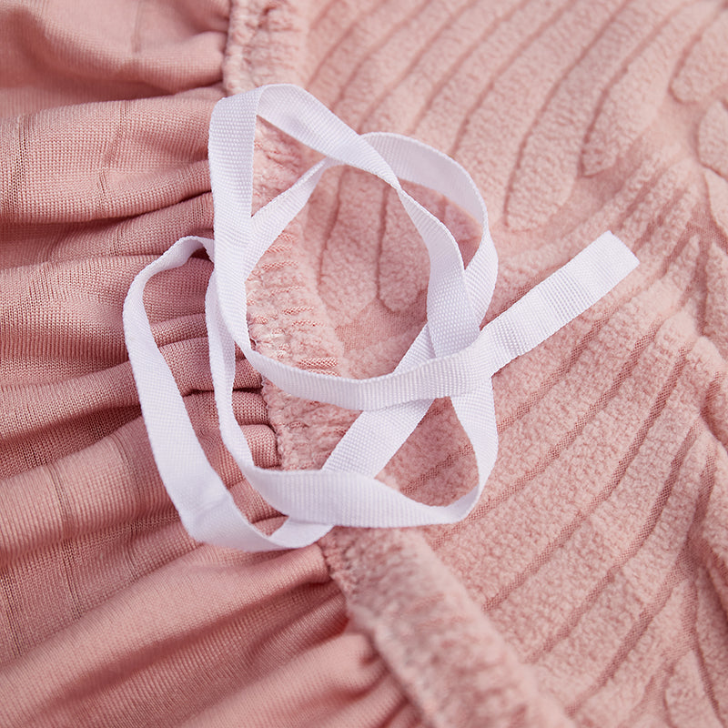 Housse de canapé Avelia · Rose · Extensible (vue 5)