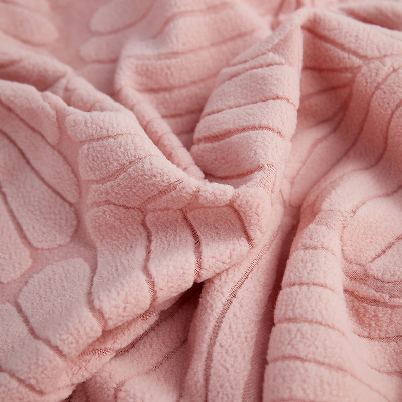Housse de canapé Avelia · Rose · Extensible (vue 7)