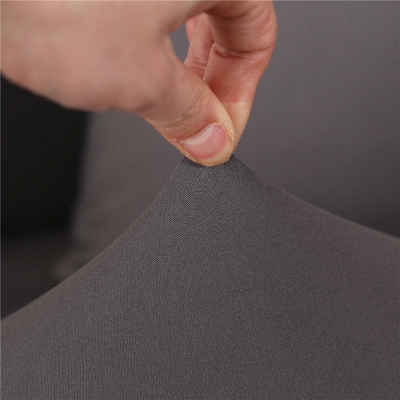 Housse de canapé Unie · Gris ardoise · Extensible (vue 3)