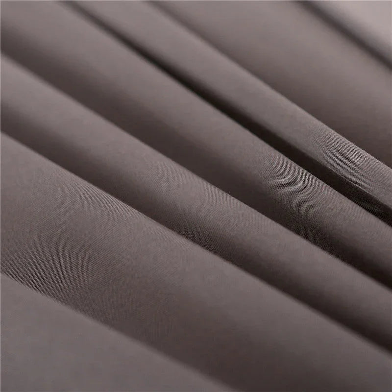Housse de canapé Unie · Gris ardoise · Extensible (vue 4)