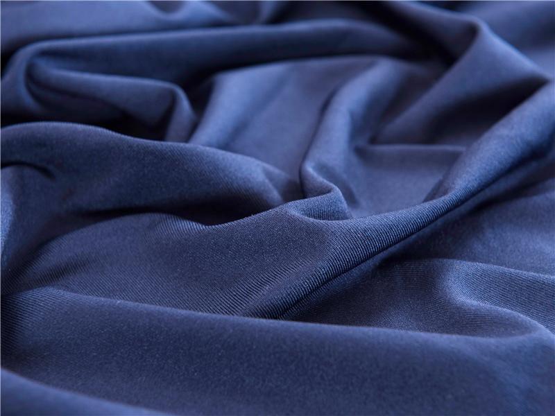 Housse de canapé Unie · Bleu nuit · Extensible (vue 2)