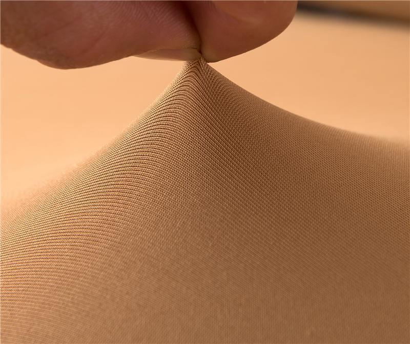 Housse de canapé Unie · Ocre · Extensible (vue 3)