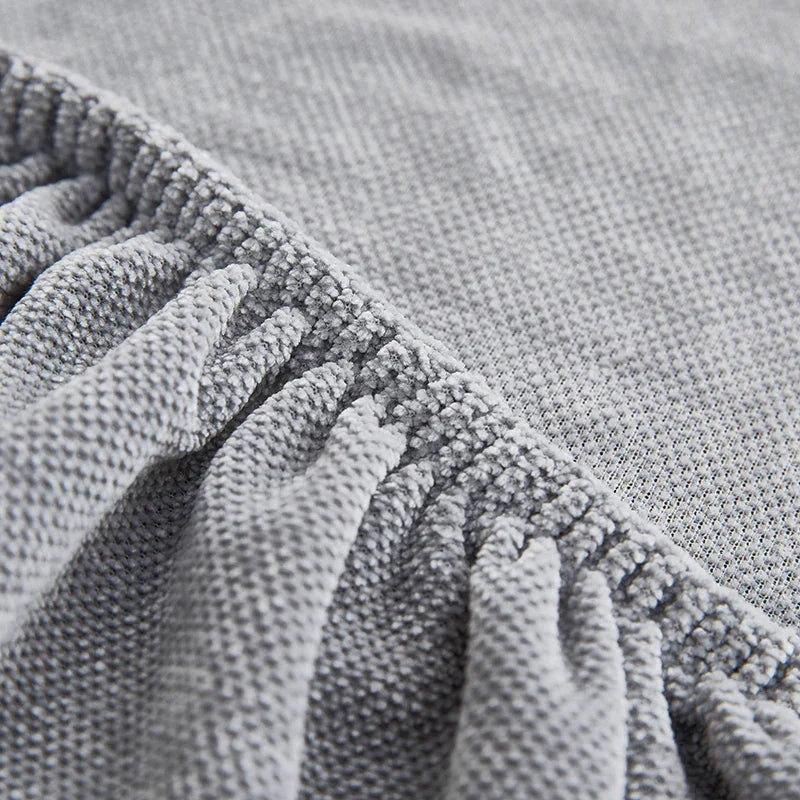 Housse de canapé Luma · Gris souris · Extensible (vue 6)