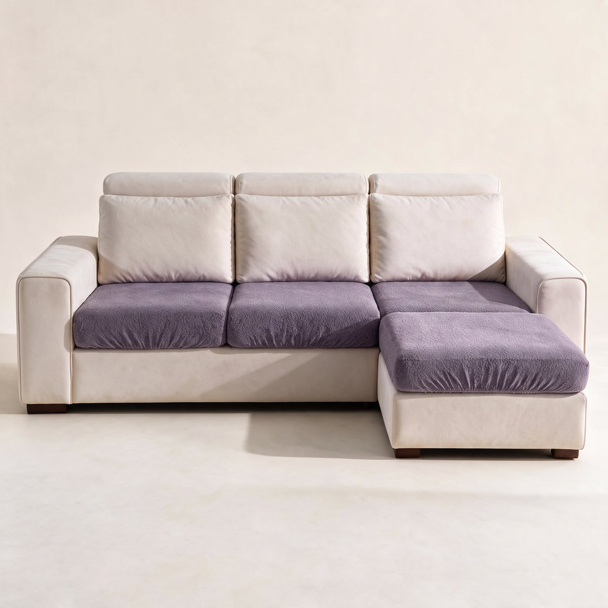 Housse de coussin de canapé Imperméable · Violet — Vue d’ensemble
