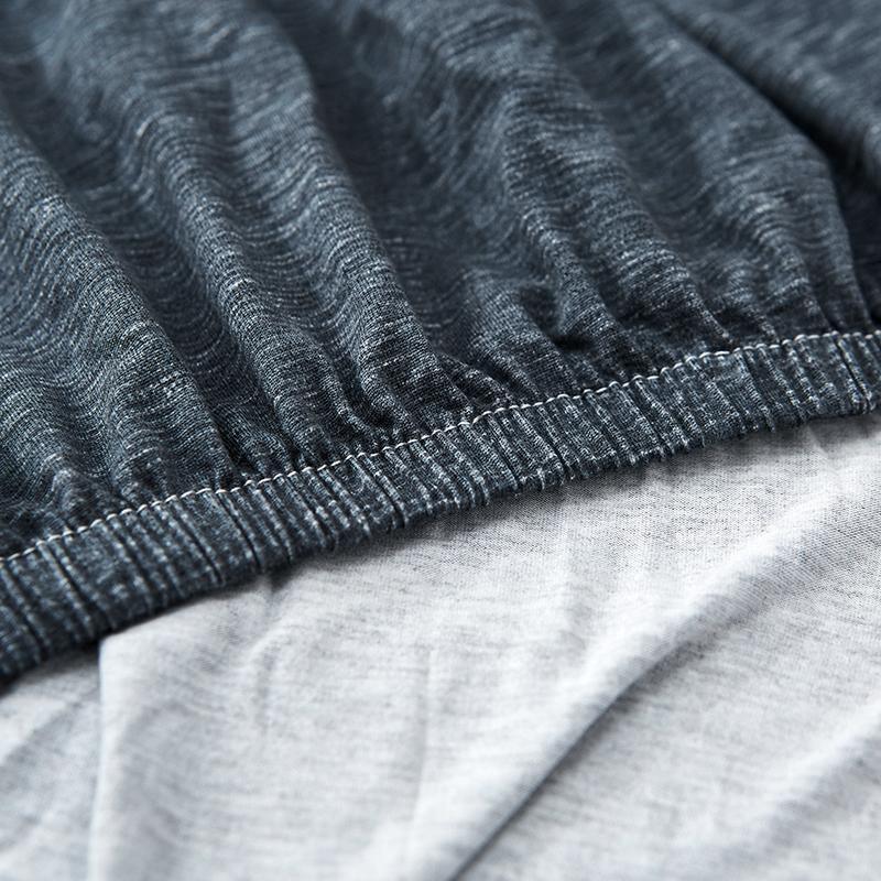 Housse de canapé d'angle Motif moucheté · Gris anthracite · Extensible (vue 3)