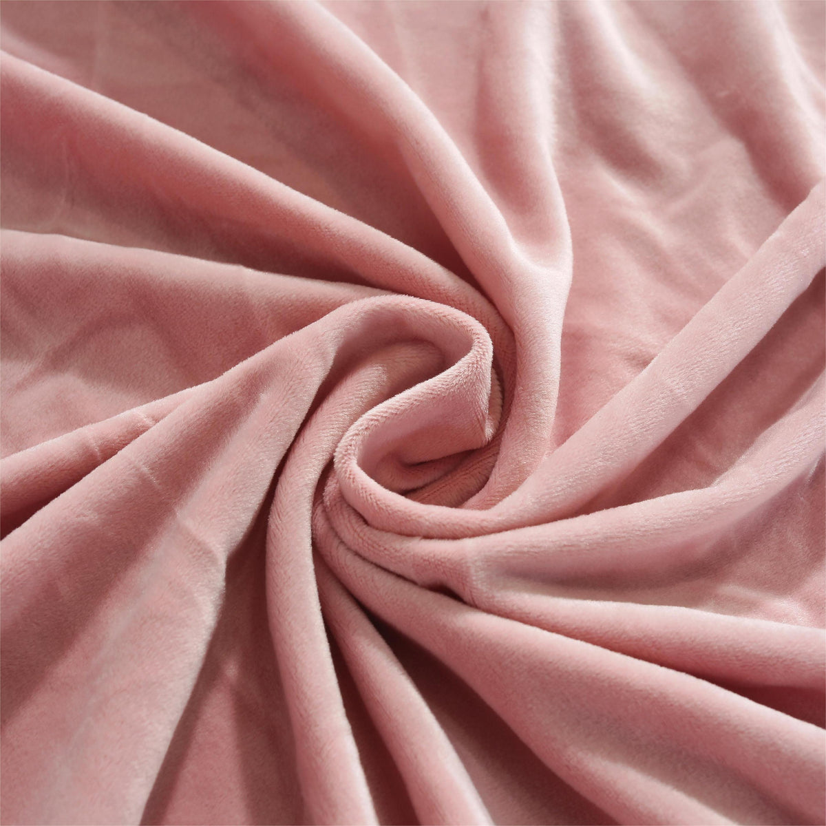 Housse de canapé d'angle Velours · Rose · Extensible (vue 4)