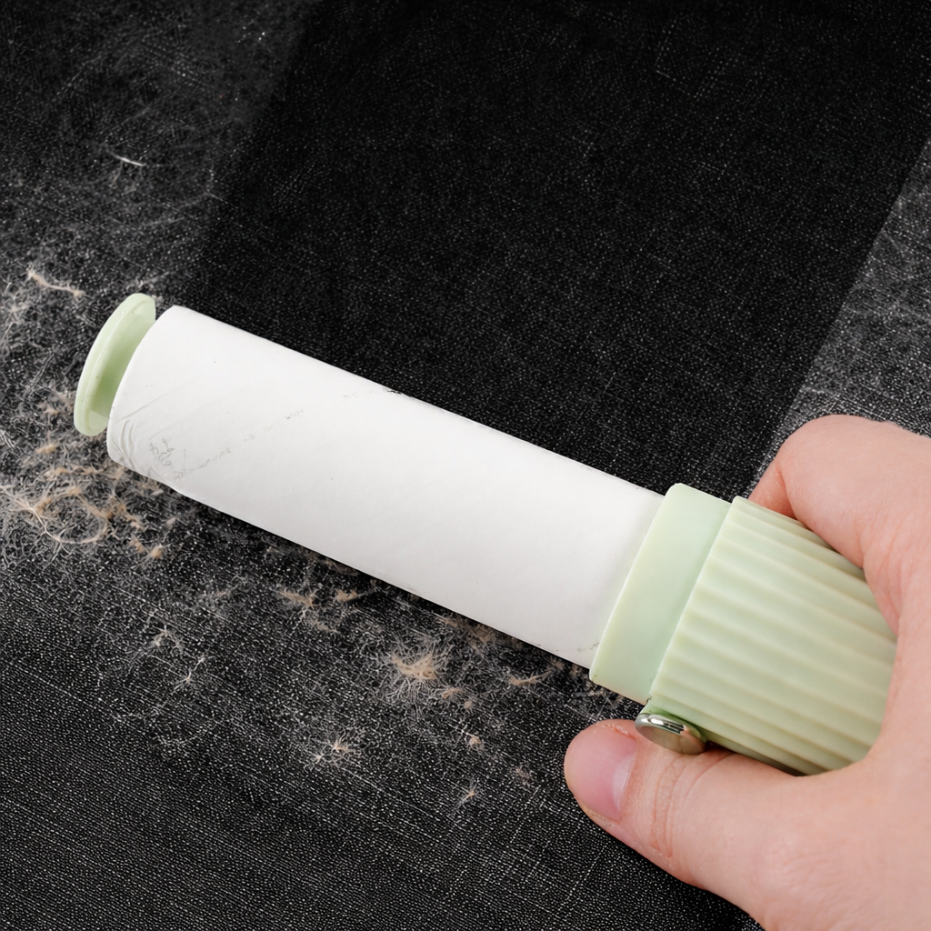 Mini rouleau adhésif réutilisable · Vert matcha (vue 3)
