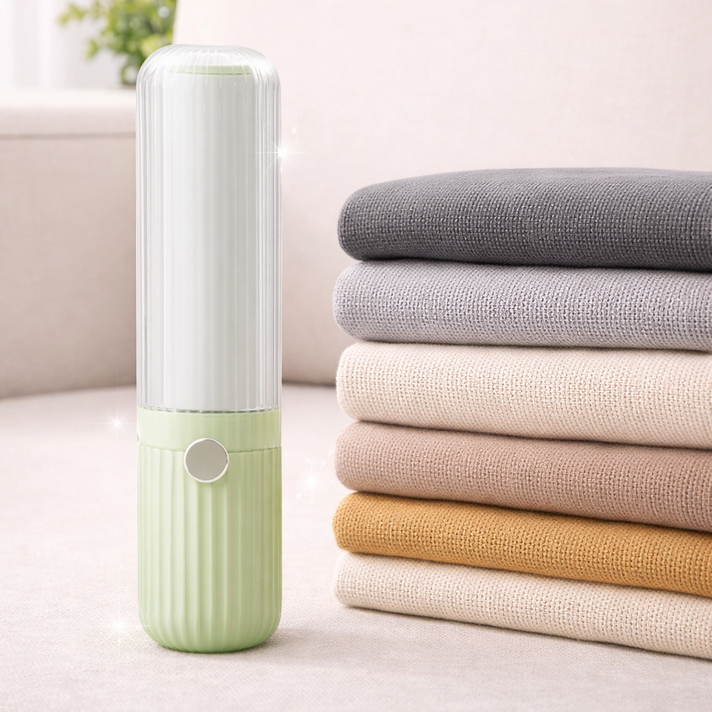 Mini rouleau adhésif réutilisable · Vert matcha (vue 4)