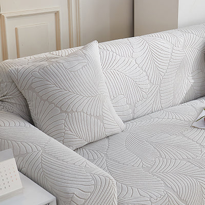 Housse de coussin Avelia · Gris perle