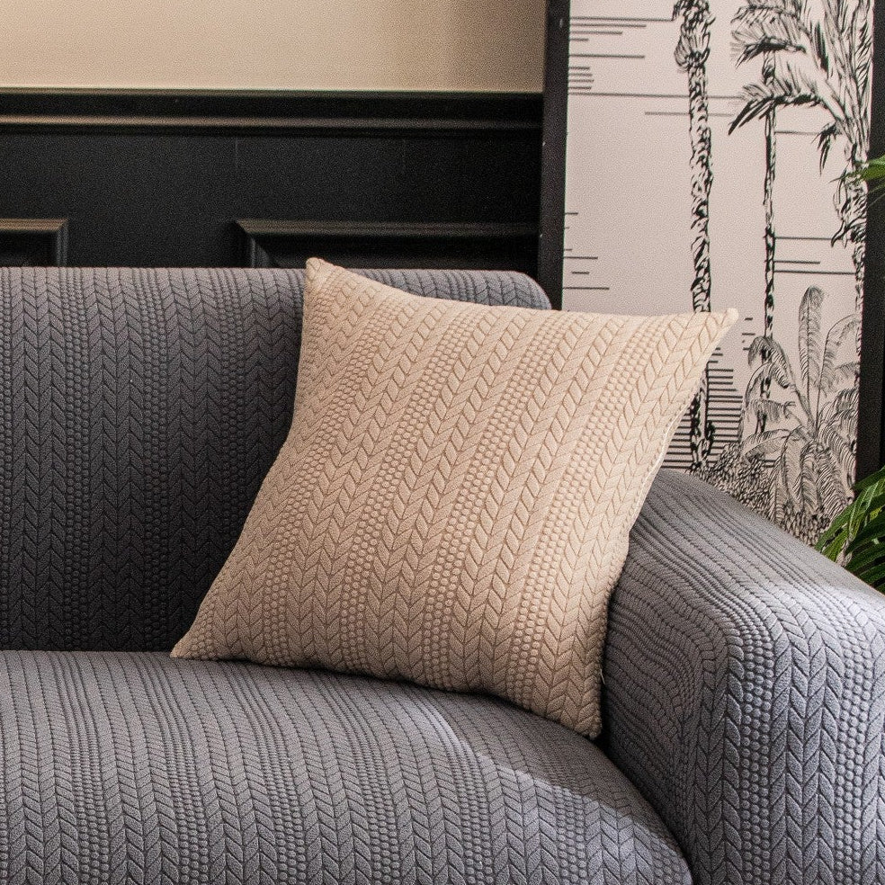 Housse de coussin Braelyn · Crème