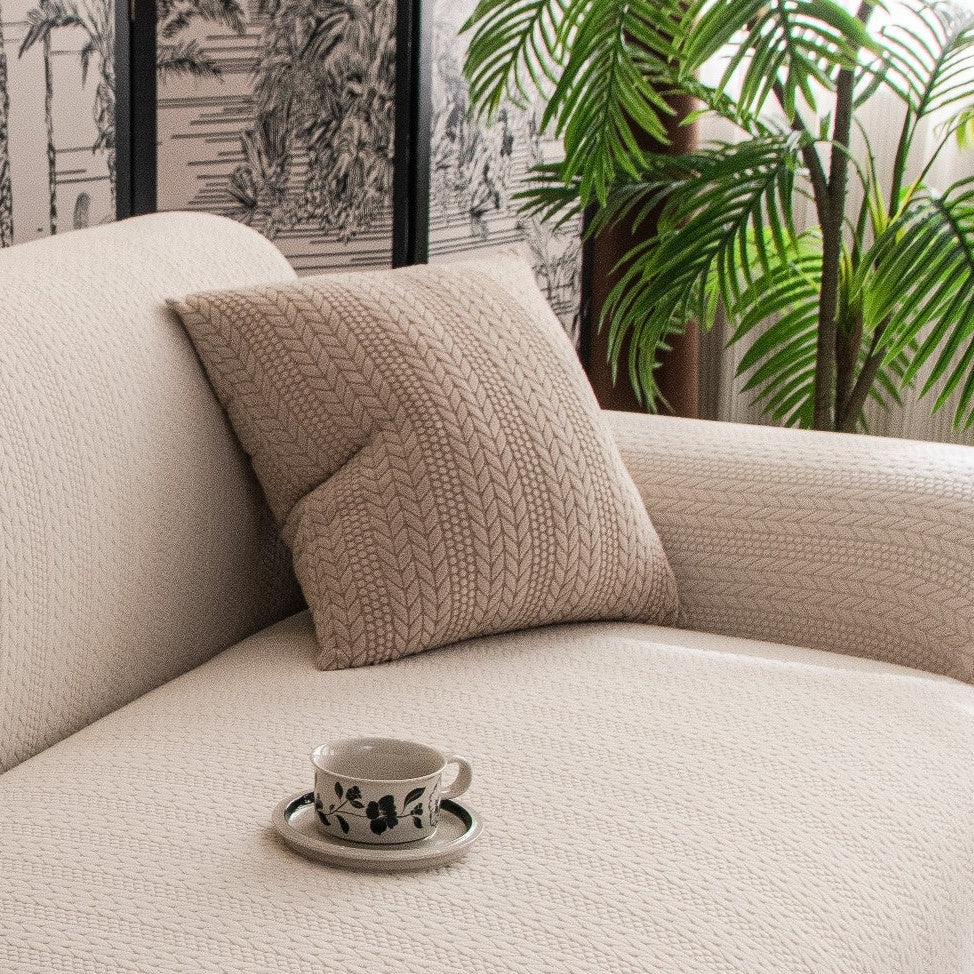 Housse de coussin Braelyn · Kaki