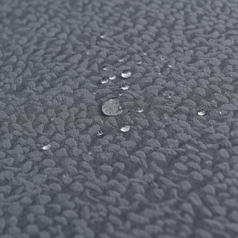 Housse de coussin Tissu cloqué Imperméable · Gris moyen (vue 2)
