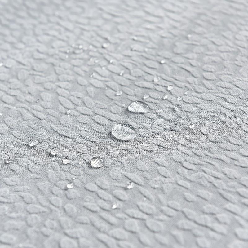 Housse de coussin - Gaze à bulles - Gris clair - Imperméable (vue 2)