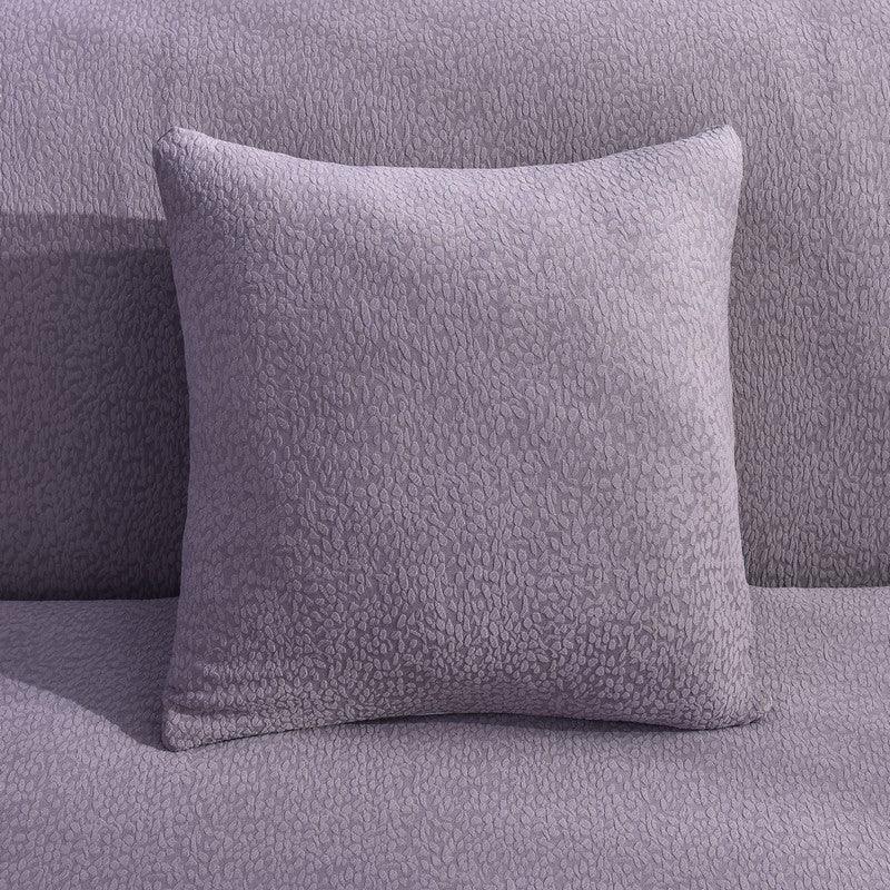 Housse de coussin Tissu cloqué Imperméable · Violet