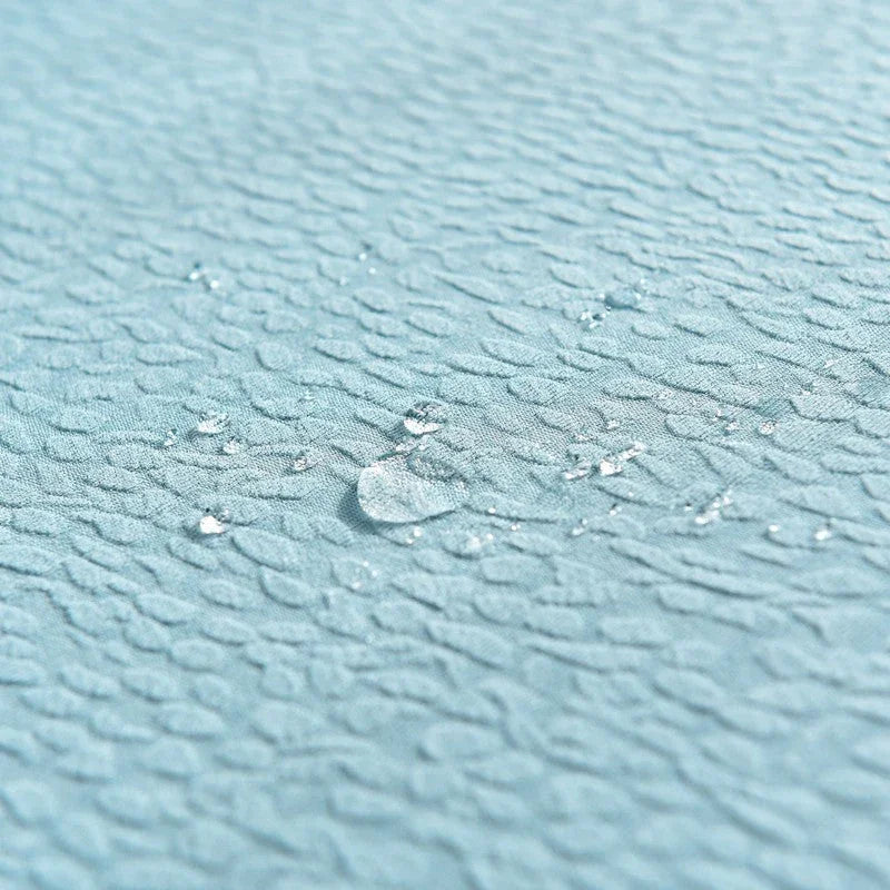 Housse de coussin Tissu cloqué Imperméable · Bleu clair (vue 2)