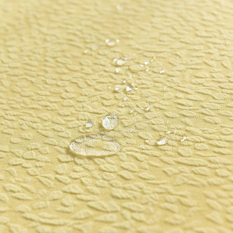 Housse de coussin Tissu cloqué Imperméable · Jaune oie (vue 2)
