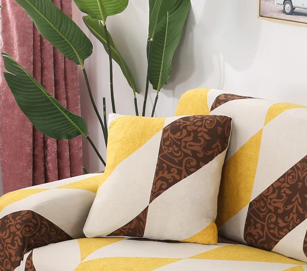 Housse de coussin Chospell · Imprimé