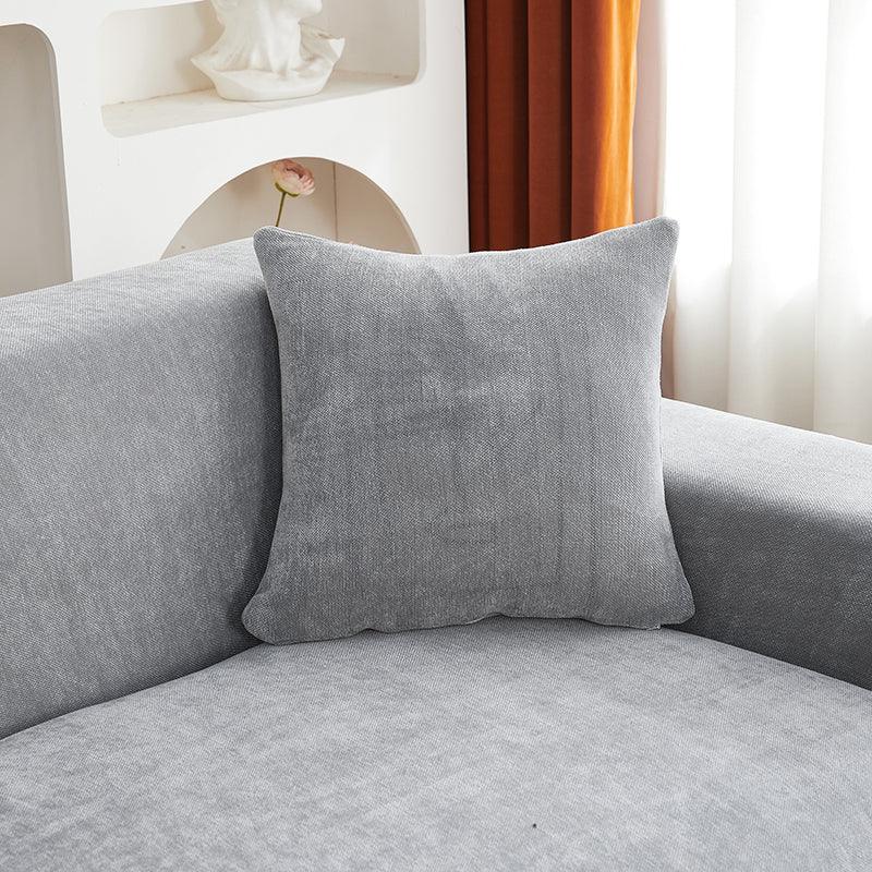 Housse de coussin Luma · Gris souris