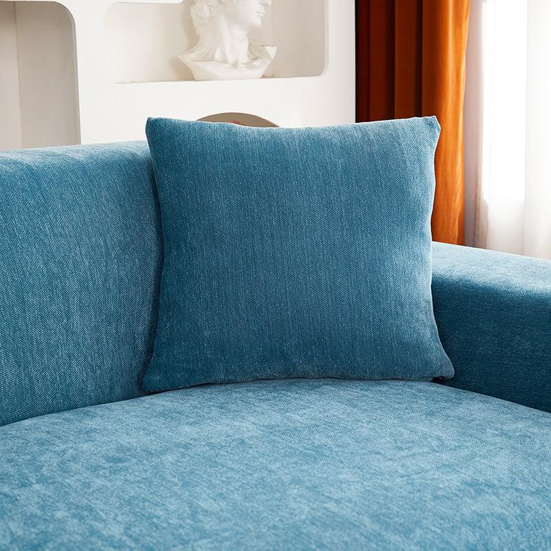 Housse de coussin Luma · Bleu pétrole