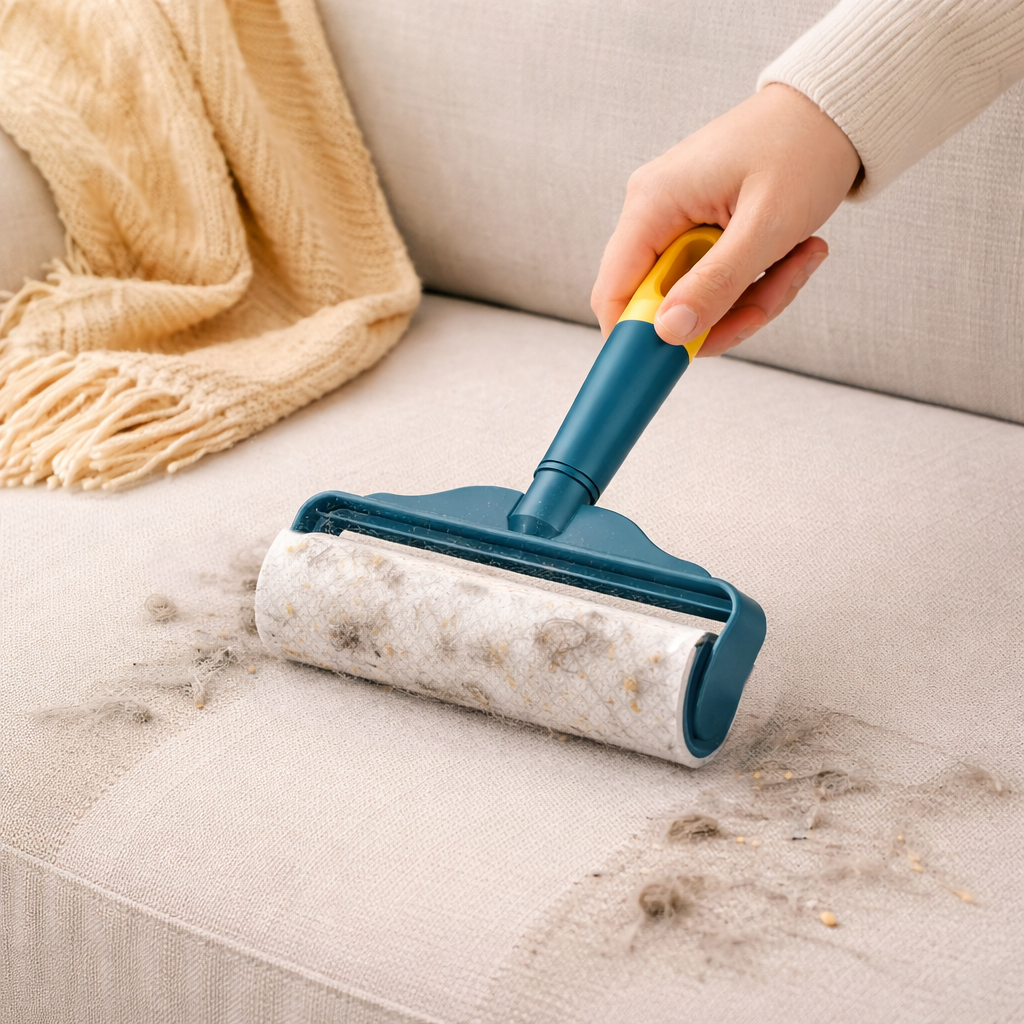 Rouleau adhésif réutilisable pour peluches (vue 2)