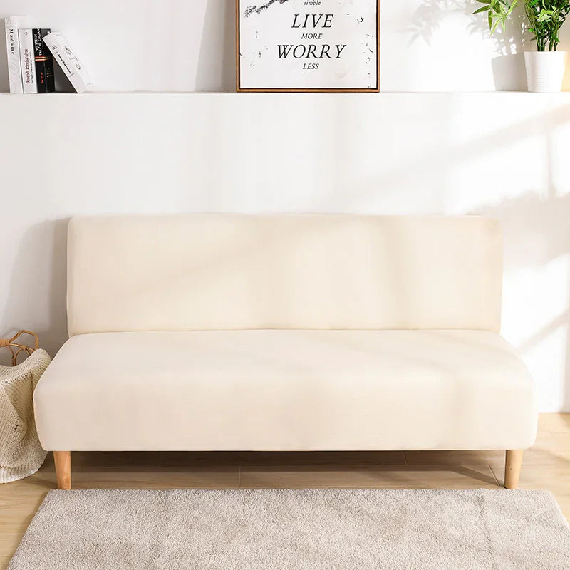 Housse de clic-clac Unie · Beige · Extensible