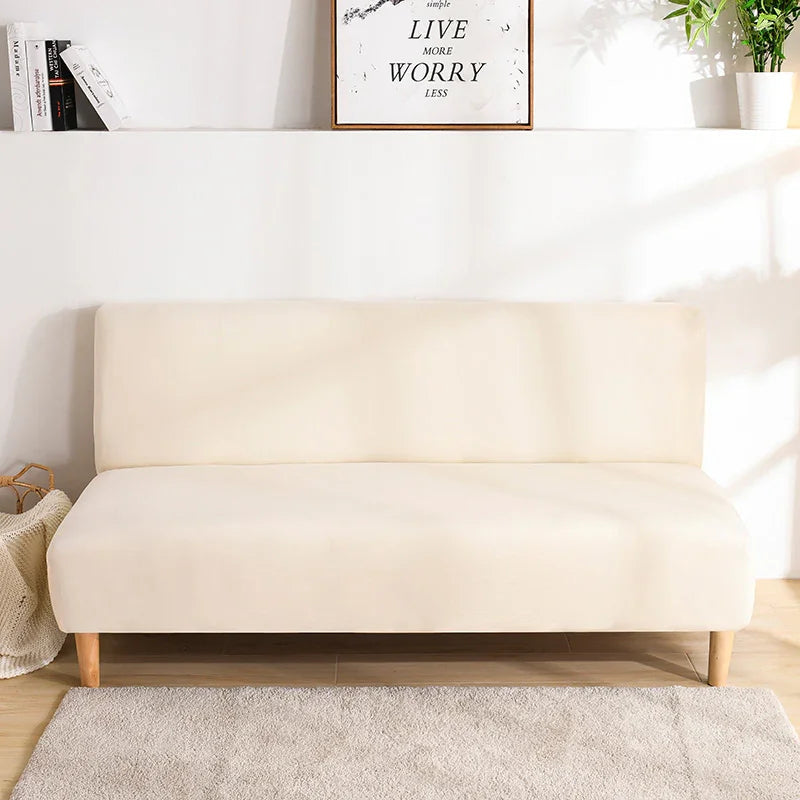 Housse de clic-clac Unie · Beige · Extensible