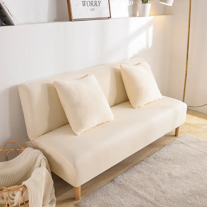 Housse de clic-clac Unie · Beige · Extensible (vue 2)