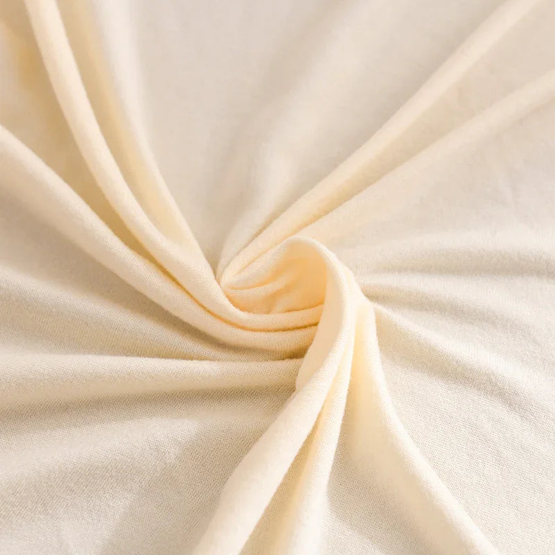 Housse de clic-clac Unie · Beige · Extensible (vue 5)
