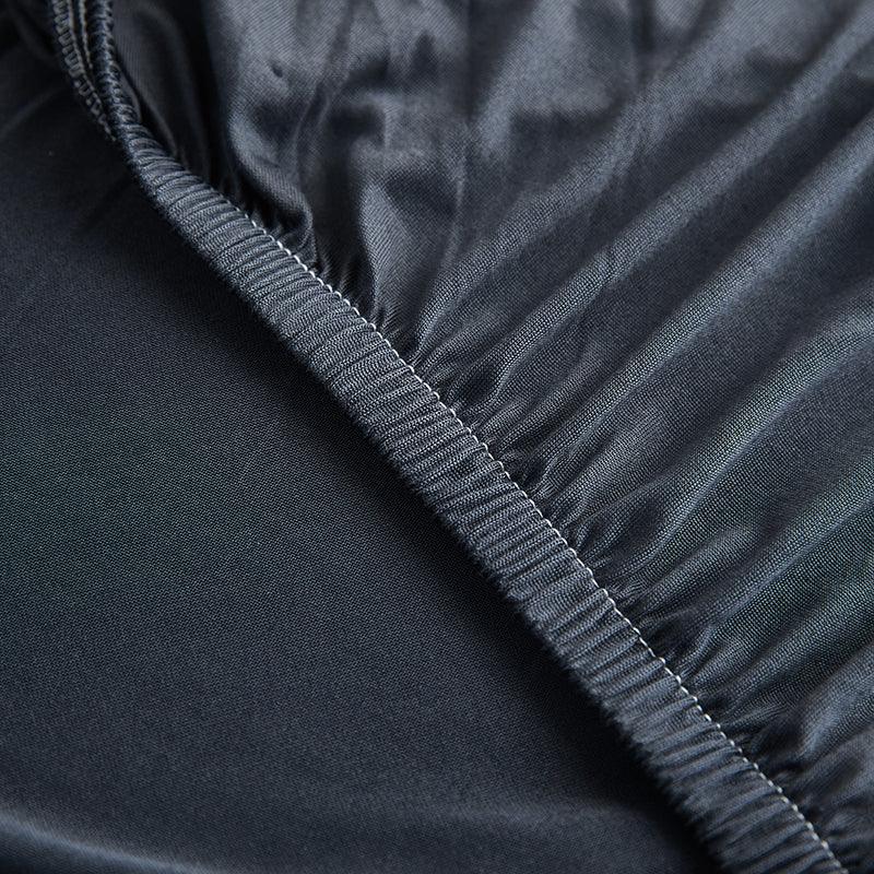 Housse de clic-clac Unie · Noir anthracite · Extensible (vue 5)