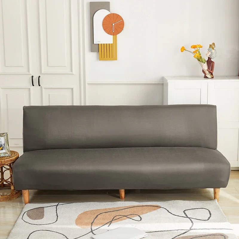Housse de clic-clac Unie · Gris · Extensible