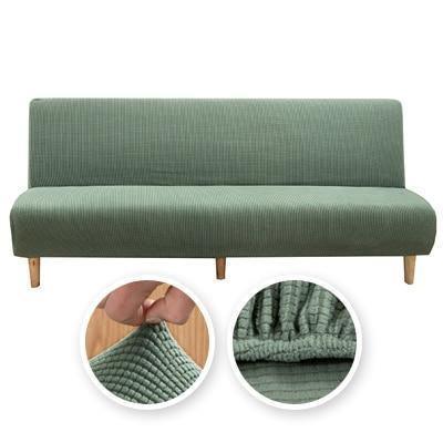 Housse de clic-clac Jacquard · Vert sauge · Extensible