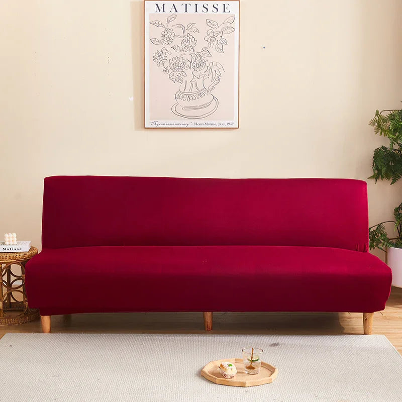 Housse de clic-clac Unie · Rouge · Extensible