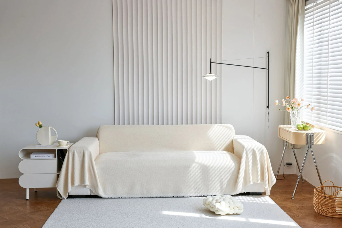Jeté de canapé Coveri · Beige