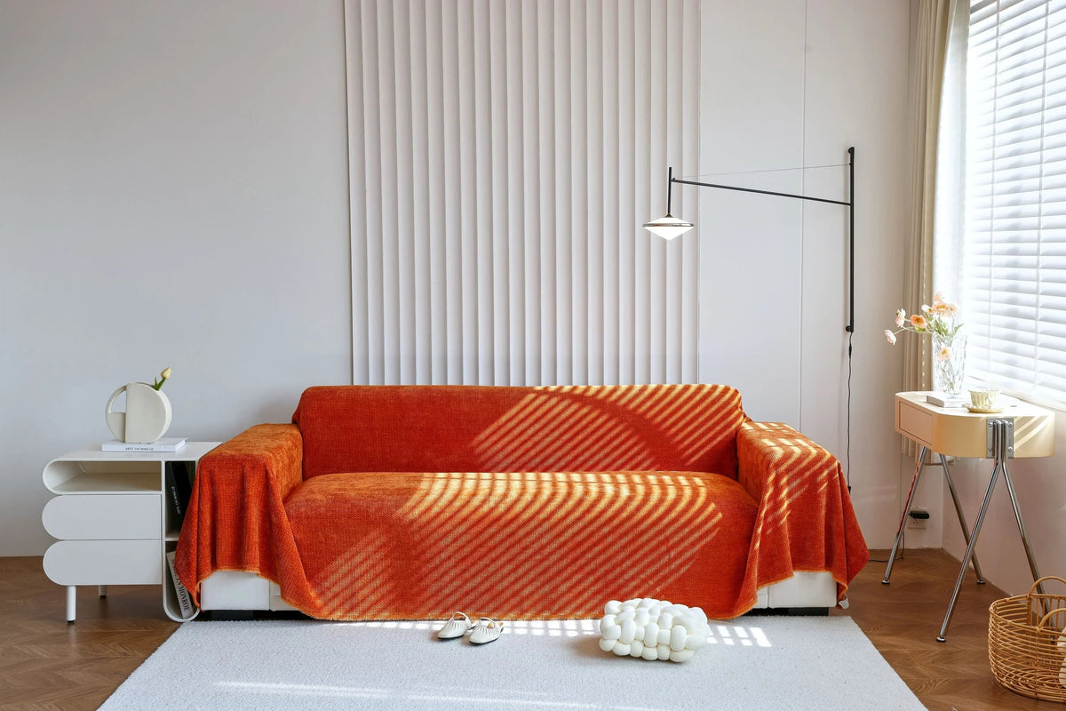 Plaid Coveri · Caramel
