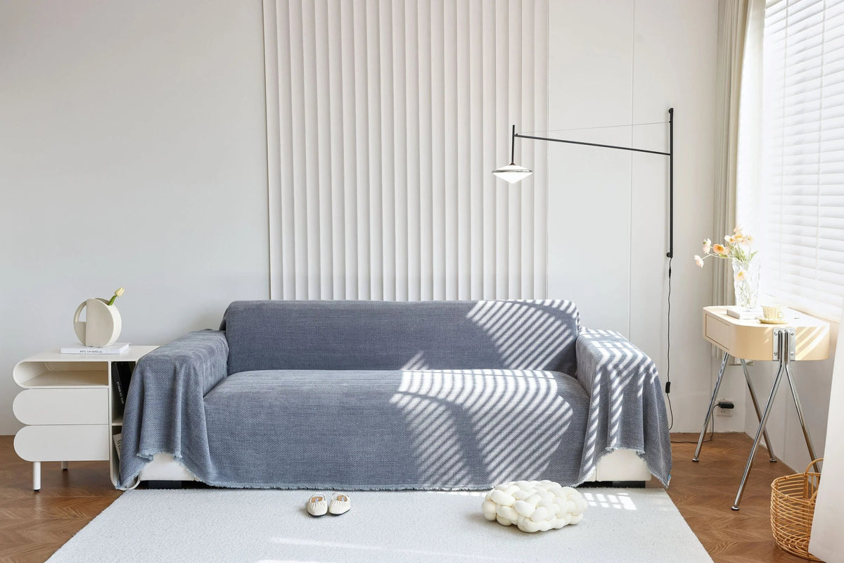 Jeté de canapé Coveri · Gris foncé