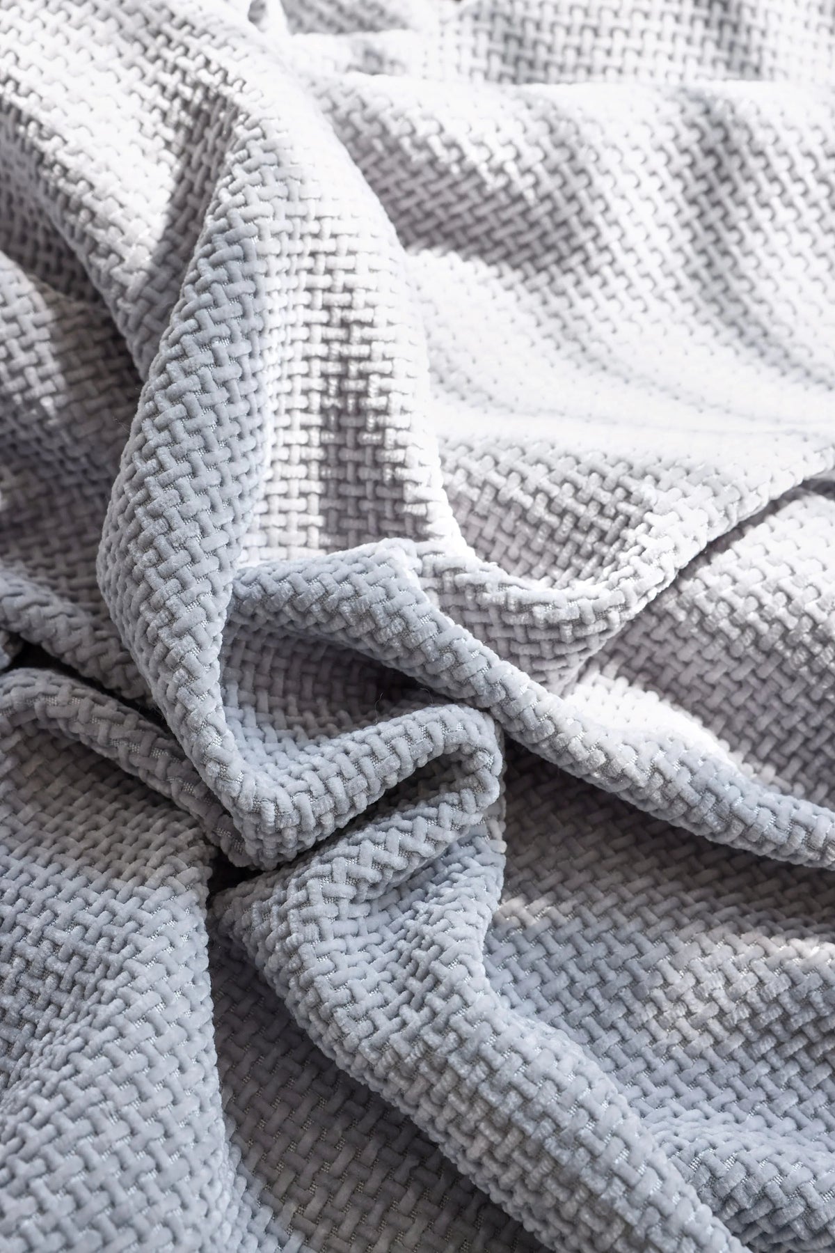 Jeté de canapé Coveri · Gris clair (vue 5)