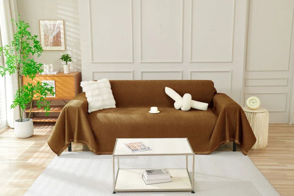 Plaid Elligate · Marron foncé