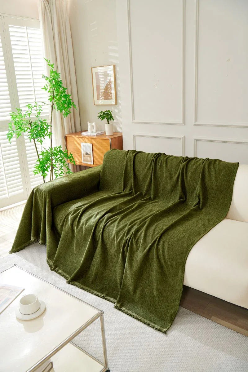 Plaid Elligate · Vert (vue 3)