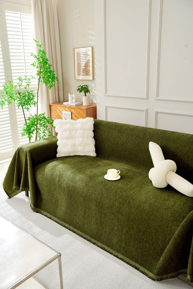 Plaid Elligate · Vert (vue 4)