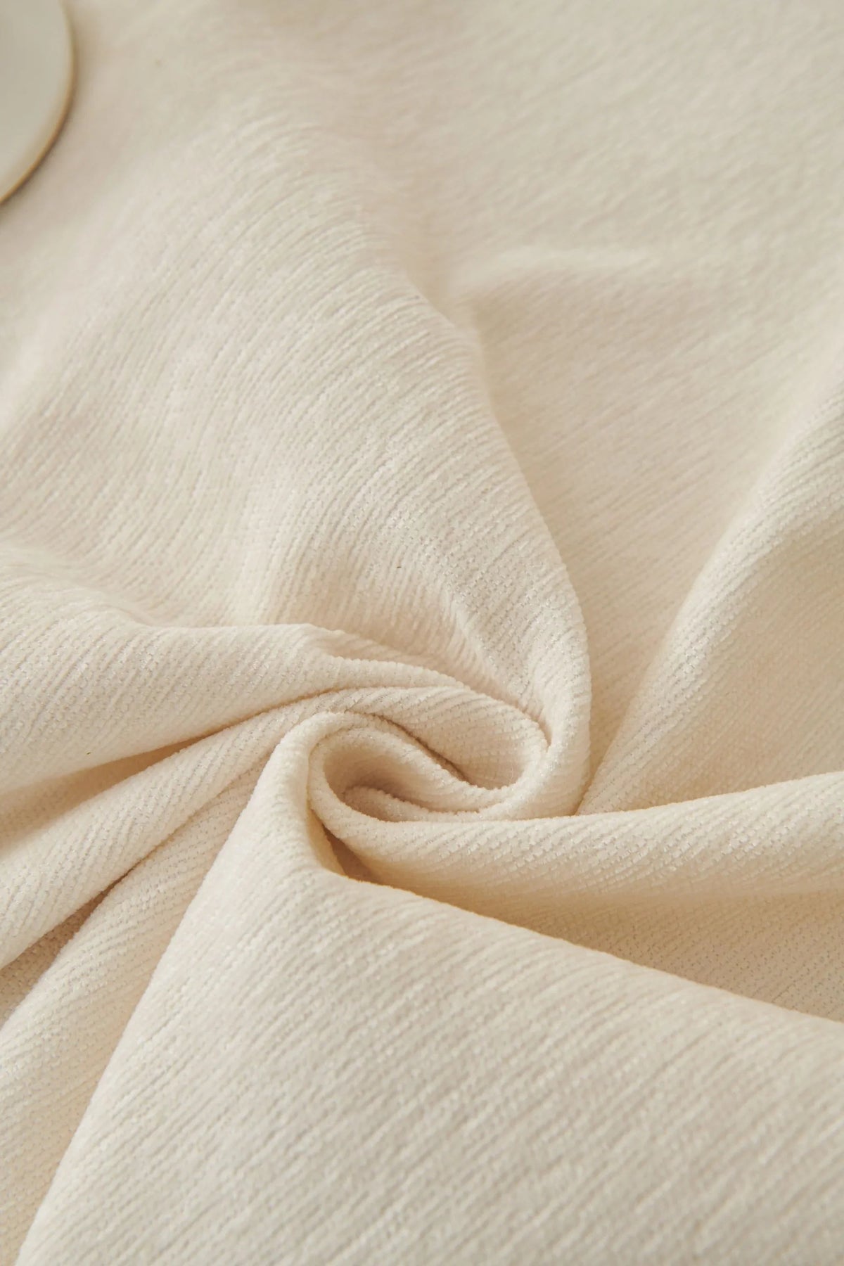 Plaid Elligate · Blanc cassé (vue 4)