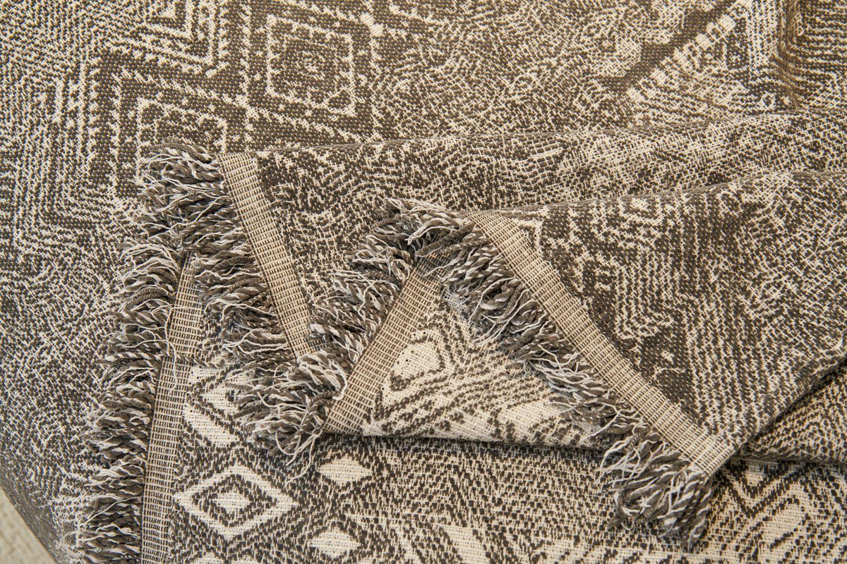 Jeté de canapé Melareve · Gris charbon (vue 6)