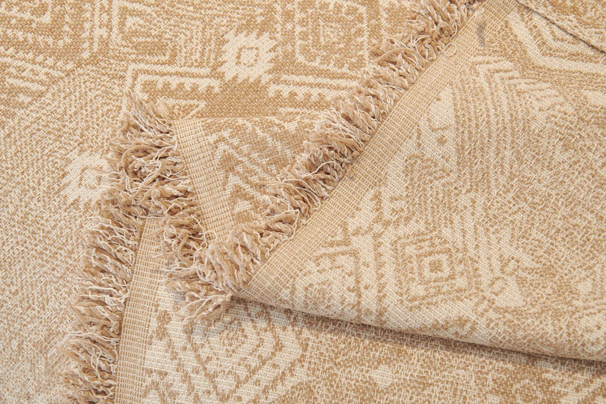 Jeté de canapé Melareve · Beige clair (vue 8)
