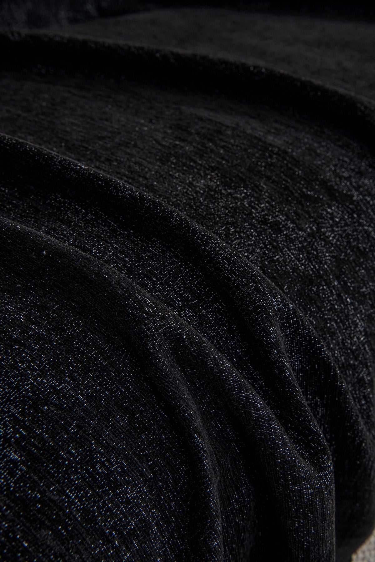 Plaid Mistara · Noir intense (vue 6)