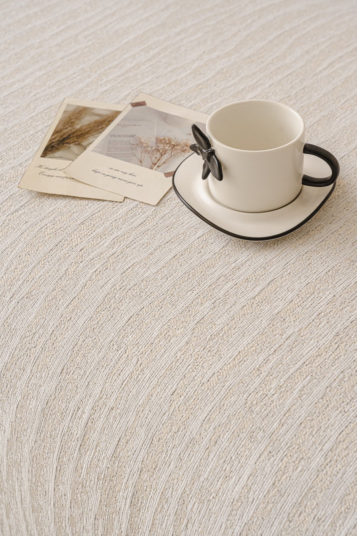 Plaid Serena · Beige (vue 3)