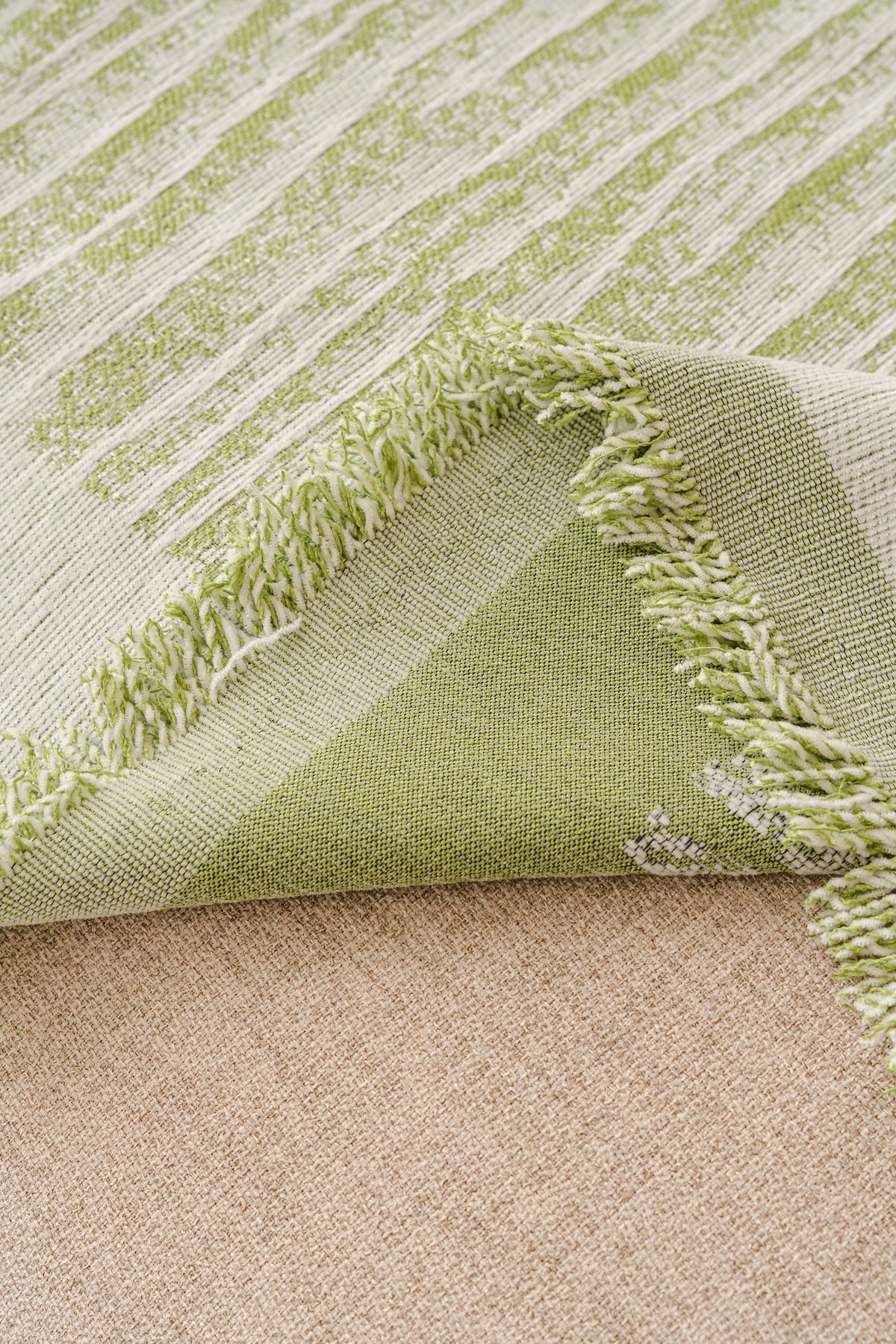 Plaid Serena · Vert (vue 5)